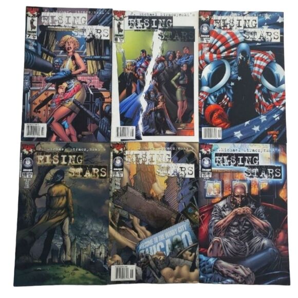 Rising Stars Comic Lot #7-11 + Prelude - Picture 3 of 9